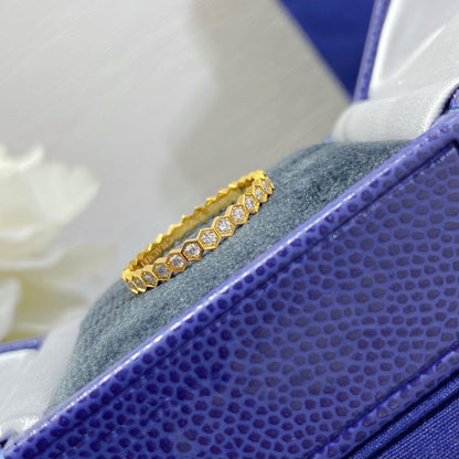 [Saipan]BEE LOVE DIAMOND PAVED SMALL RING