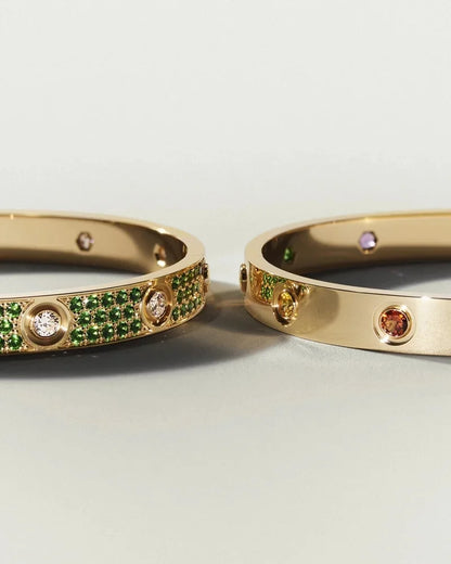 [Saipan]CLASSIC 6.1MM LOVE BRACELET 10-DIAMOND FULL PAVÉ