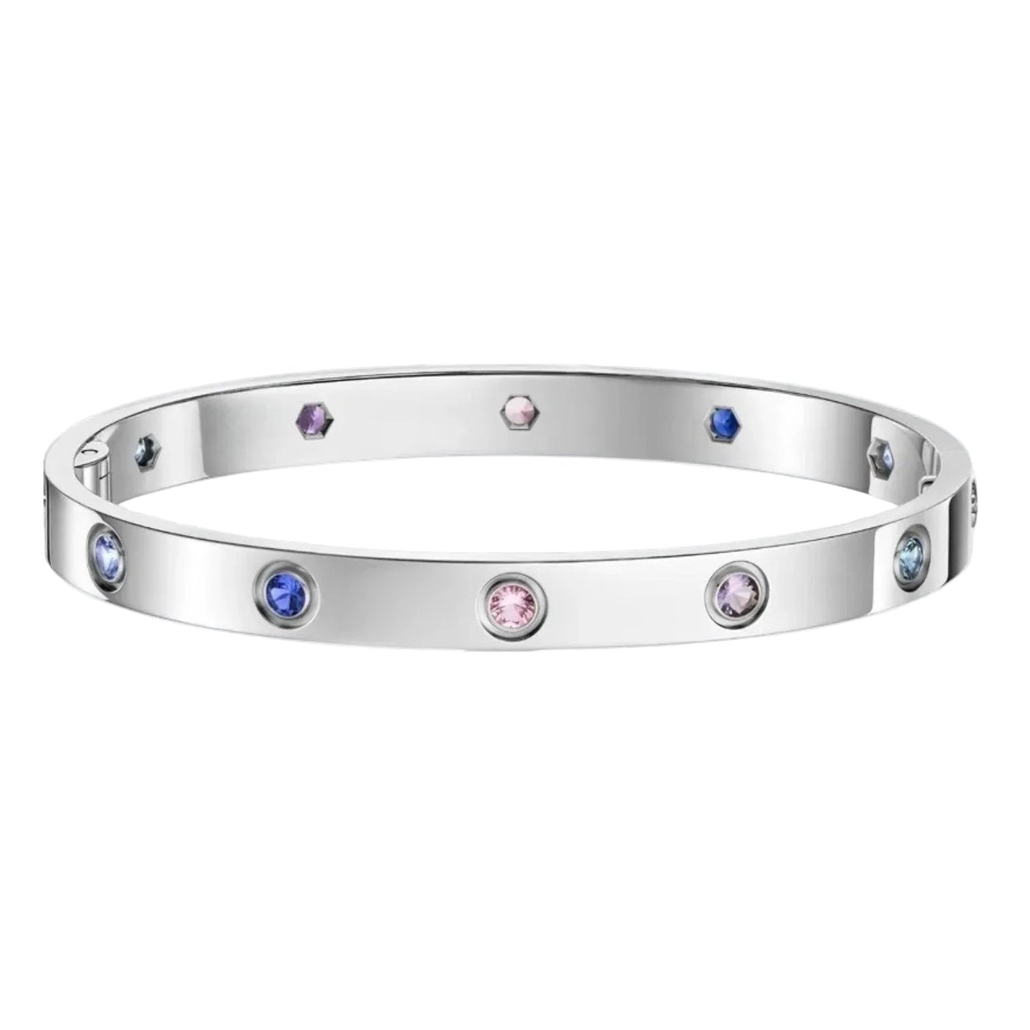 [Saipan]CLASSIC 6.1MM LOVE BRACELET 10-DIAMOND MULTICOLOR