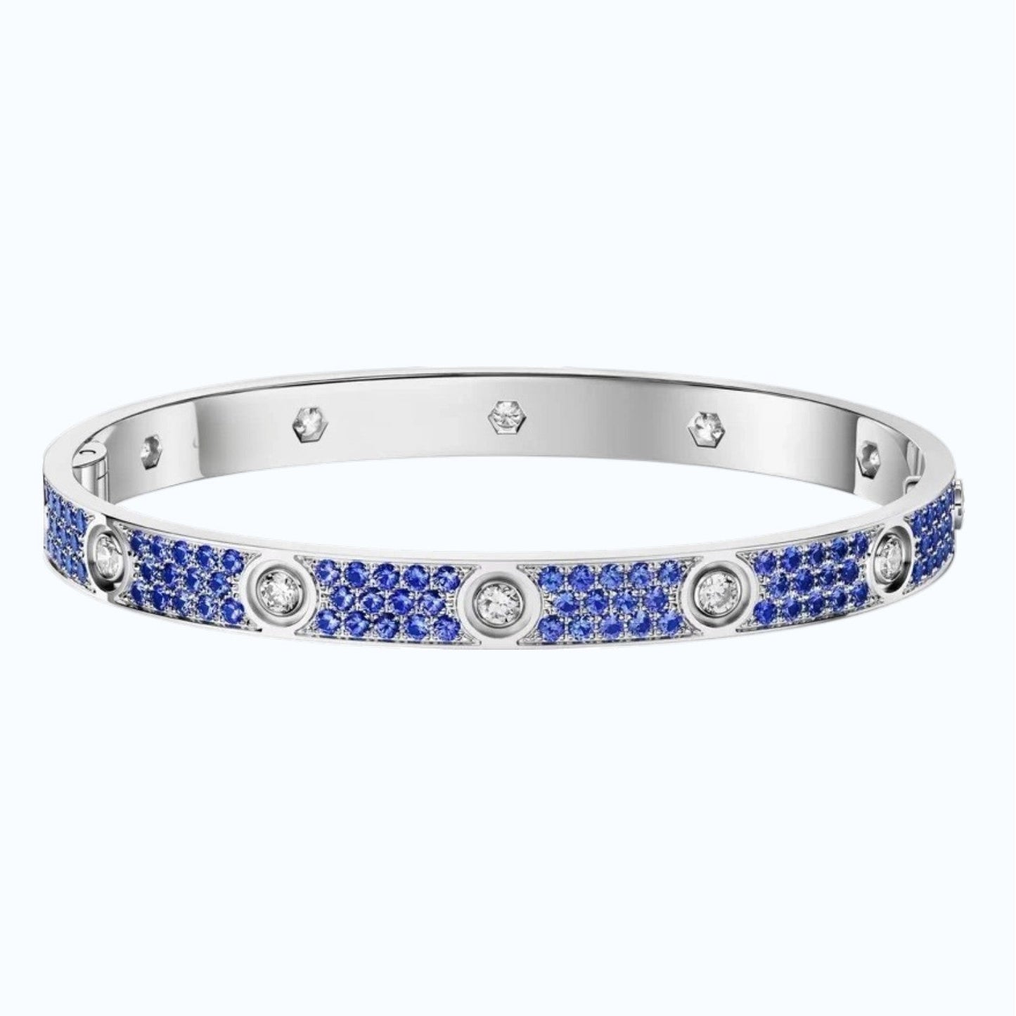 [Saipan]CLASSIC 6.1MM LOVE BRACELET 10-DIAMOND FULL PAVÉ