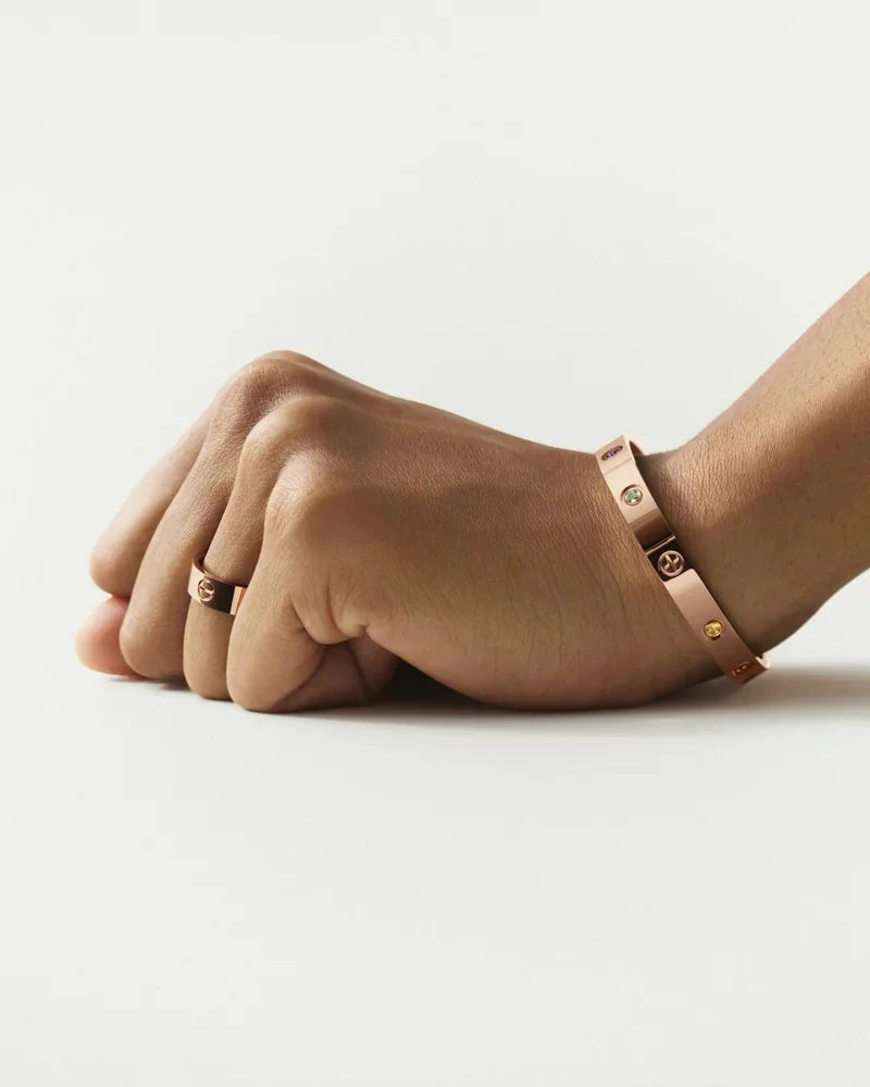 [Saipan]CLASSIC 6.1MM LOVE BRACELET 10-DIAMOND FULL PAVÉ