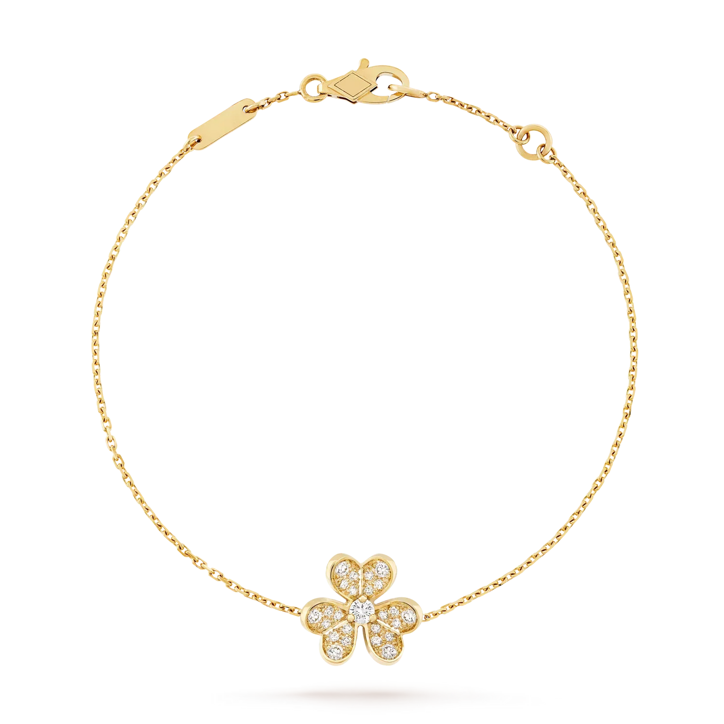 [Saipan]LUMINOUS BLOSSOM SINGLE-MOTIF CHARM BRACELET