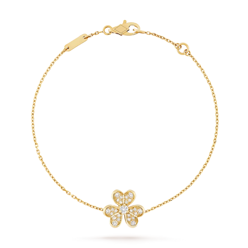 [Saipan]LUMINOUS BLOSSOM SINGLE-MOTIF CHARM BRACELET