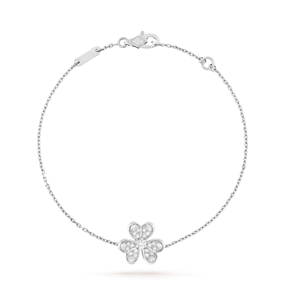 [Saipan]LUMINOUS BLOSSOM SINGLE-MOTIF CHARM BRACELET