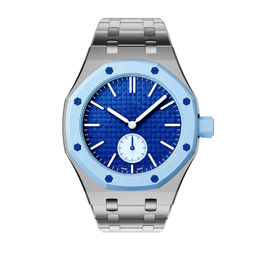 [Saipan]OAK POP EXCLUSIVE SILVER STEEL STRAP