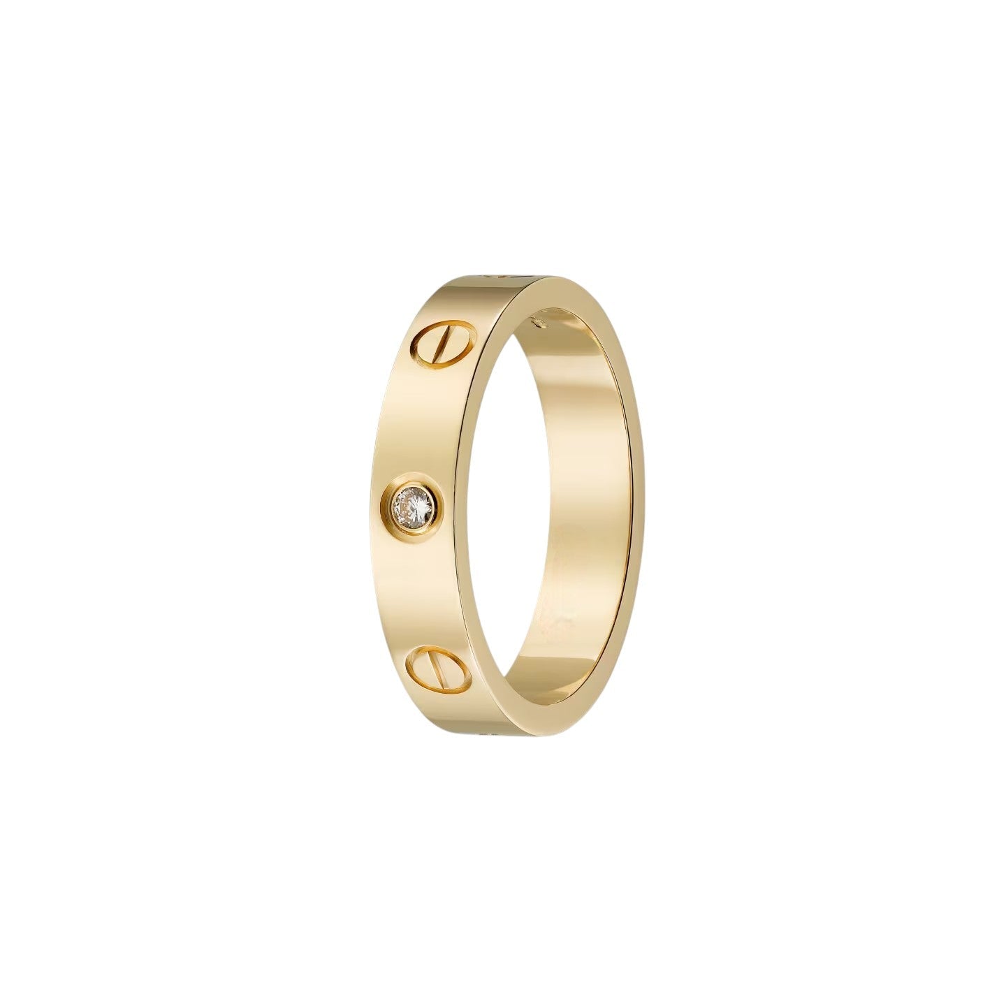 [Saipan]LOVE 4MM 1 DIAMOND RING