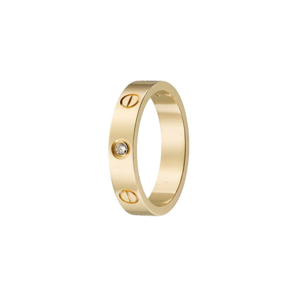 [Saipan]LOVE 4MM 1 DIAMOND RING