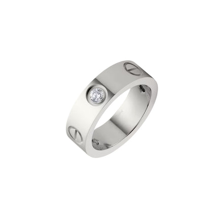 [Saipan]LOVE 5.5MM 3 DIAMONDS RING