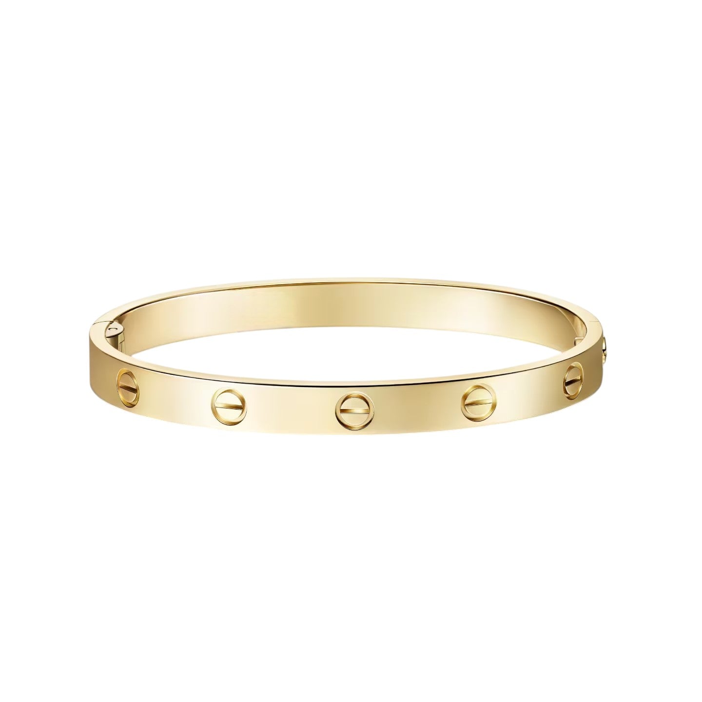 [Saipan]CLASSIC 6.1MM LOVE SINGLE-SCREW CLOSURE BANGLE