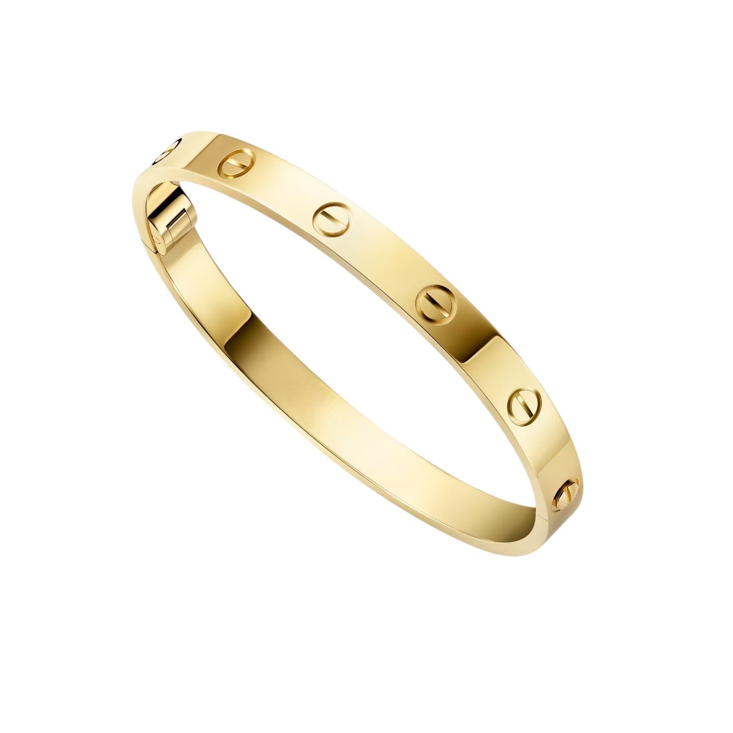 [Saipan]CLASSIC 6.1MM LOVE SINGLE-SCREW CLOSURE BANGLE
