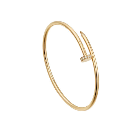 [Saipan]JUSTE UN CLOU 2.5MM SMALL MODEL DIAMOND BANGLE