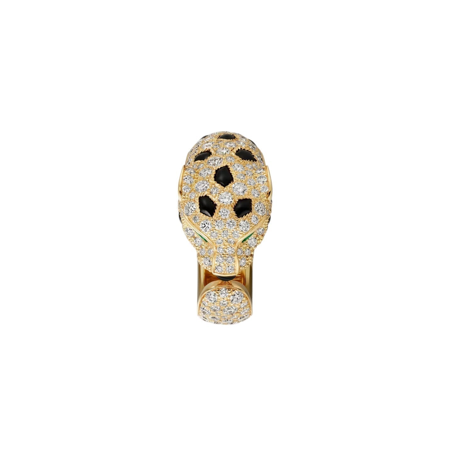 [Saipan]PANTHÈRE DE DIAMOND HALF-PAVÉ MEDIUM RING