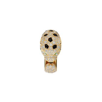 [Saipan]PANTHÈRE DE DIAMOND HALF-PAVÉ MEDIUM RING