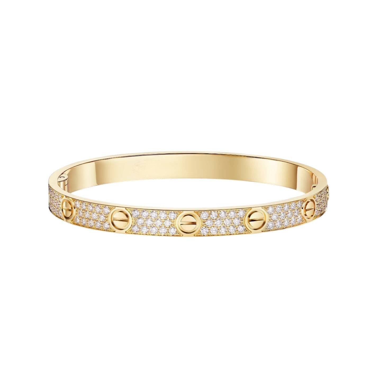 [Saipan]CLASSIC 6.1MM LOVE BANGLE - FULL PAVÉ