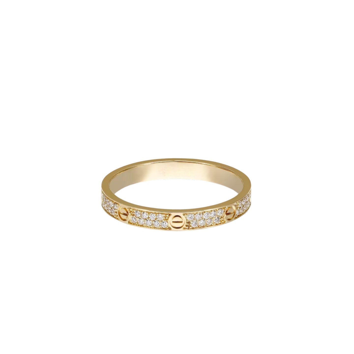[Saipan]LOVE 2.6MM PAVÉ DIAMOND RING