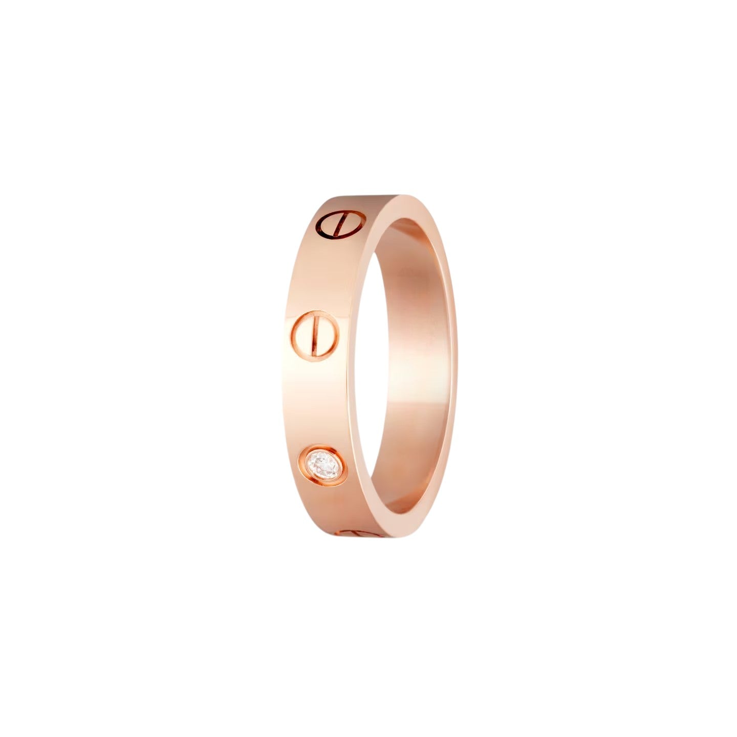 [Saipan]LOVE 4MM 1 DIAMOND RING