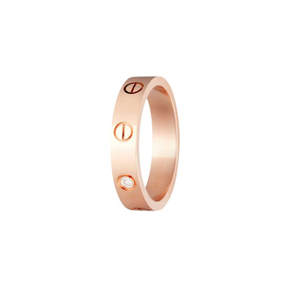 [Saipan]LOVE 4MM 1 DIAMOND RING