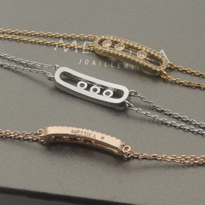 [Saipan]MOVE CLASSIQUE PAVÉ DIAMOND BRACELET
