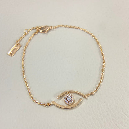 [Saipan]LUCKY EYE PAVÉ-SET DIAMOND BRACELET