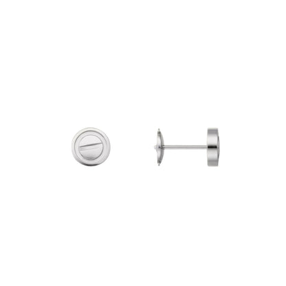 [Saipan]LOVE 7.2MM HOOP EARRINGS