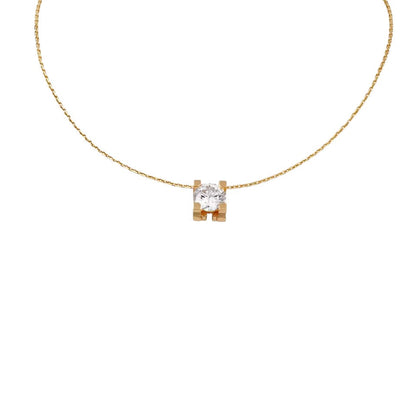 [Saipan]C DE PENDANT DIAMOND NECKLACE