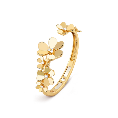 [Saipan]LUMINOUS BLOSSOM OPEN BANGLE
