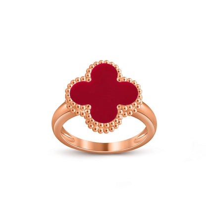 [Saipan]LUCKY CLOVER VINTAGE ROSE GOLD RING COLLECTION