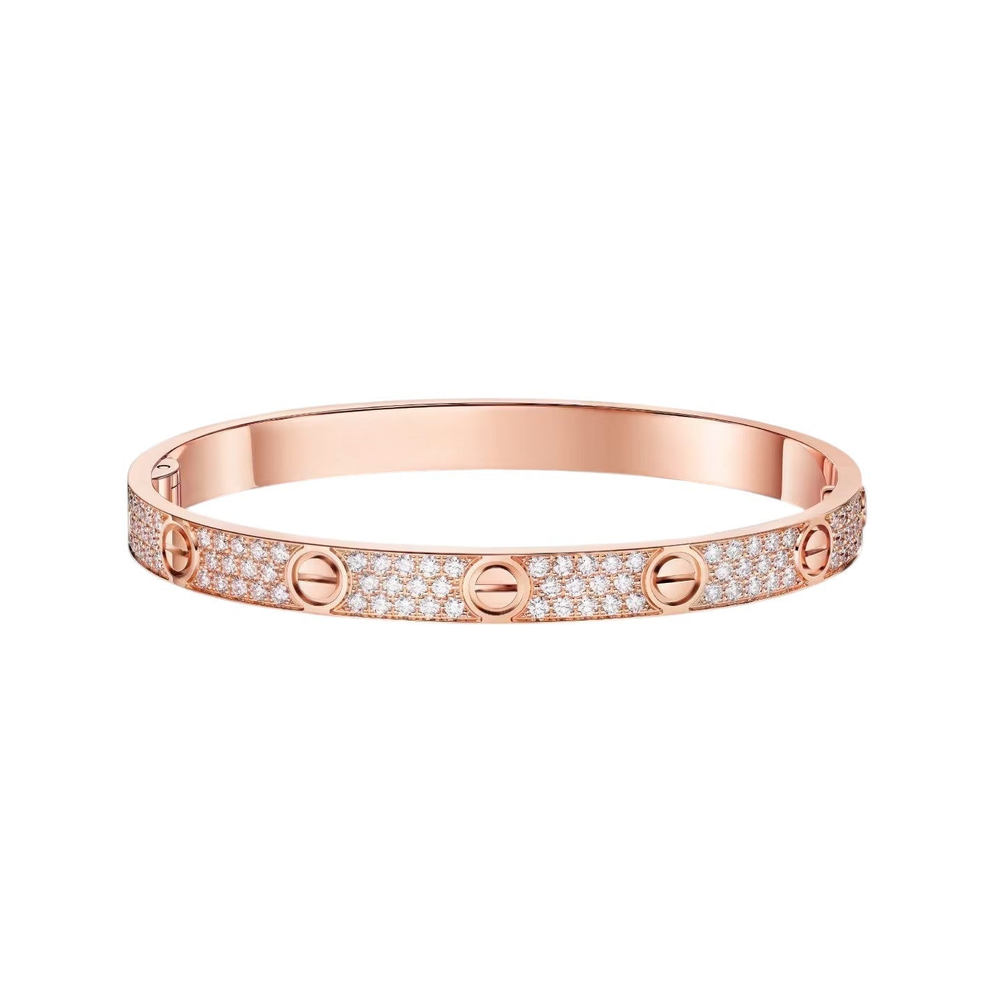 [Saipan]CLASSIC 6.1MM LOVE BANGLE - FULL PAVÉ
