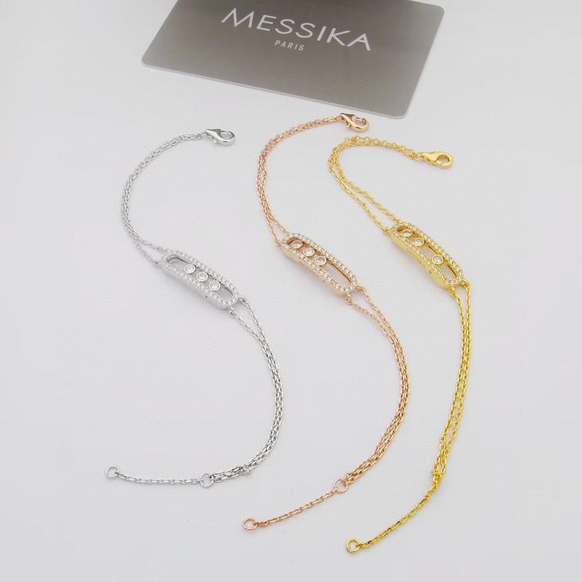 [Saipan]MOVE CLASSIQUE PAVÉ DIAMOND BRACELET