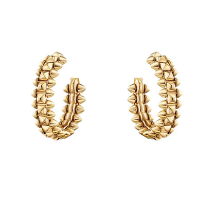 [Saipan]CLASH DE 6.4MM HOOP SMALL MODEL EARRINGS