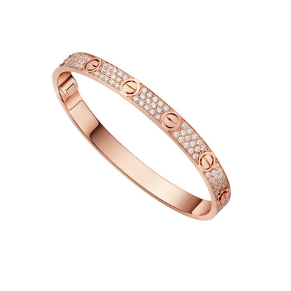 [Saipan]CLASSIC 6.1MM LOVE BANGLE - FULL PAVÉ