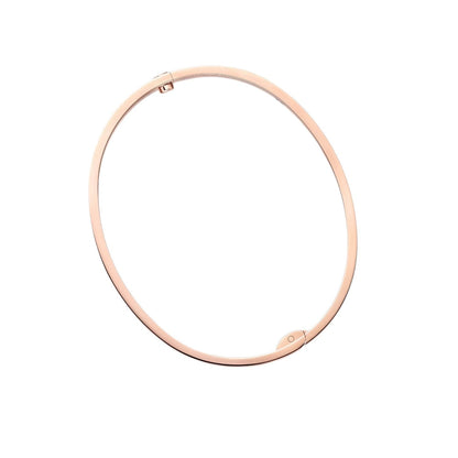 [Saipan]CLASSIC 6.1MM LOVE SINGLE-SCREW CLOSURE BANGLE - 4-DIAMOND