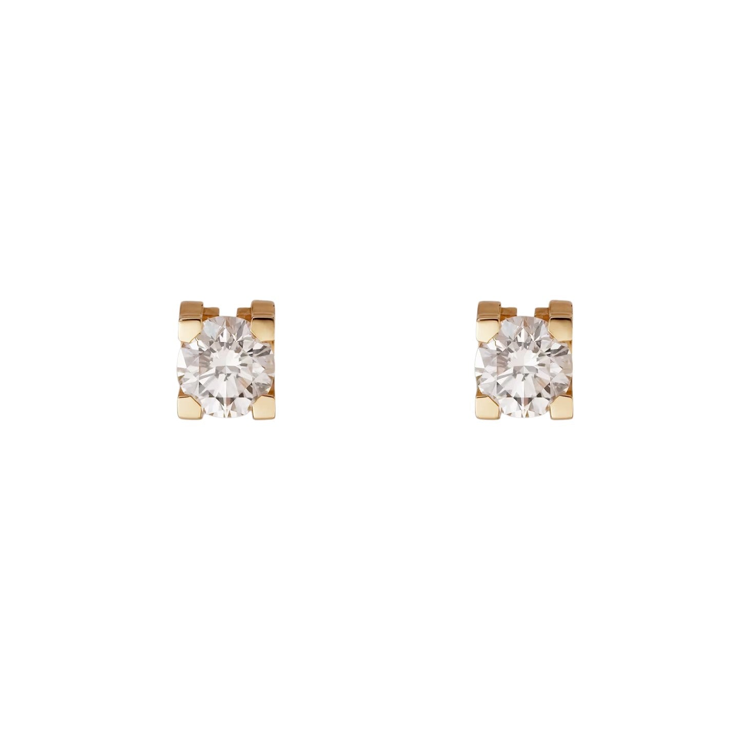 [Saipan]C DE DIAMOND STUD EARRINGS