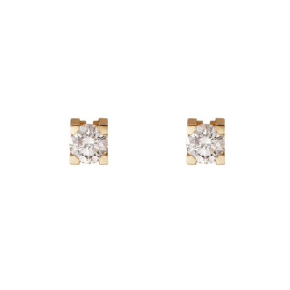 [Saipan]C DE DIAMOND STUD EARRINGS