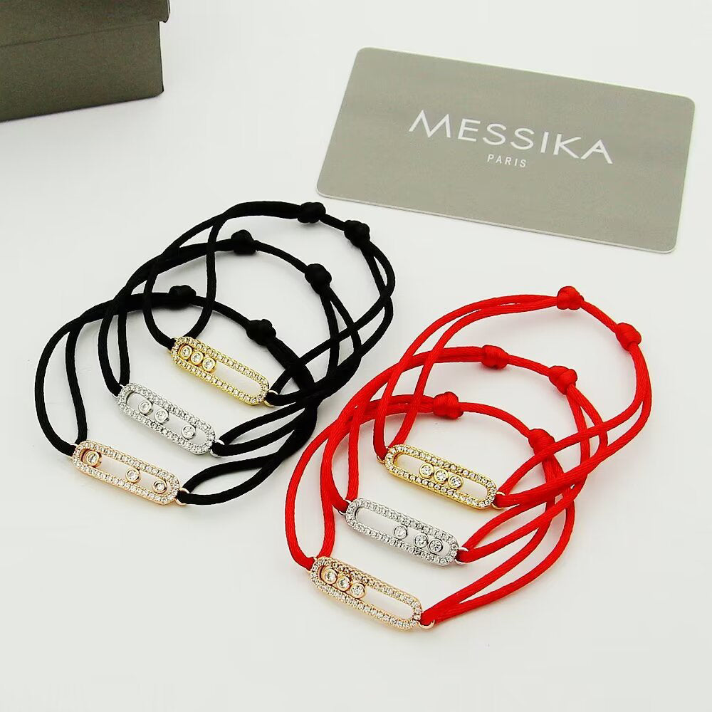 [Saipan]CARE(S) PAVÉ CORD BRACELET