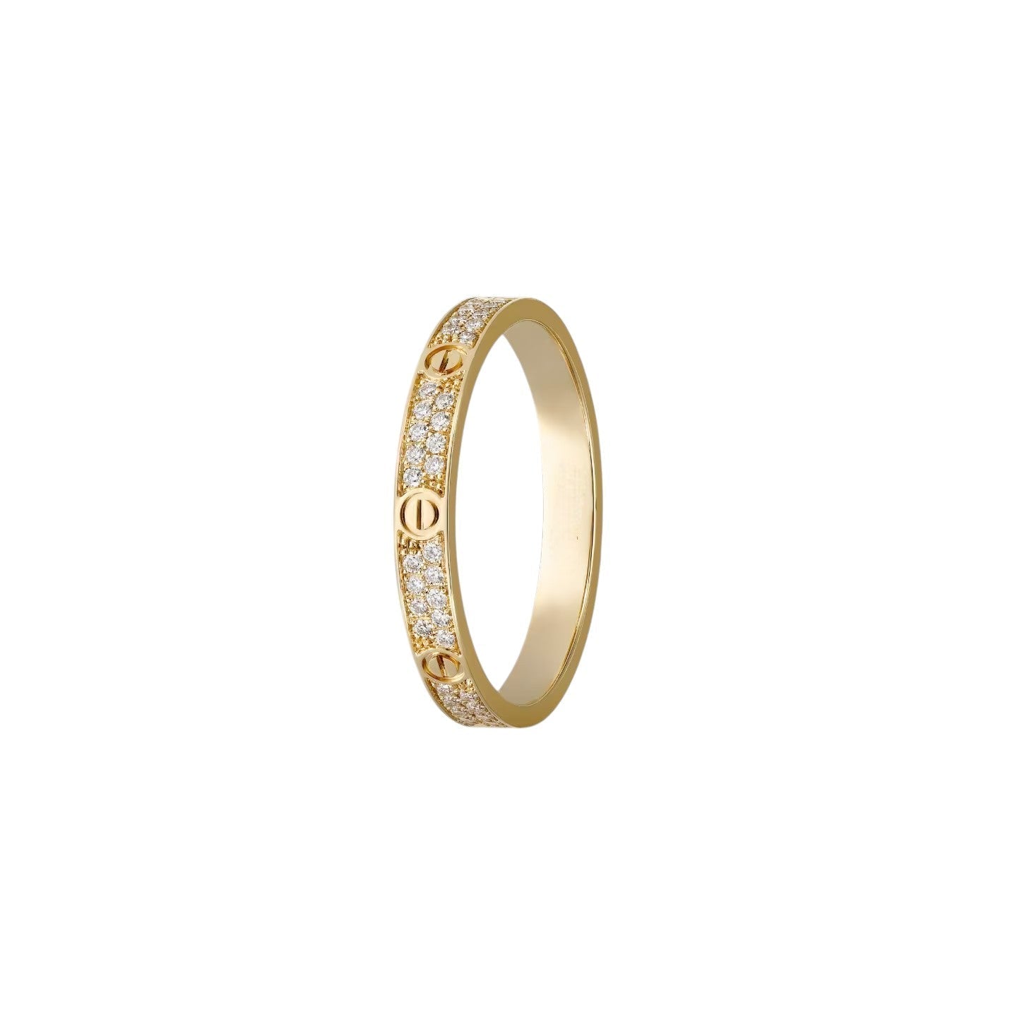 [Saipan]LOVE 2.6MM PAVÉ DIAMOND RING