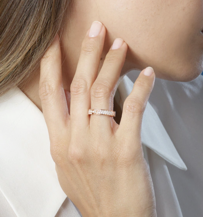 [Saipan]ALLIANCE LIENS VIDENCE PAVED DIAMOND 4MM RING