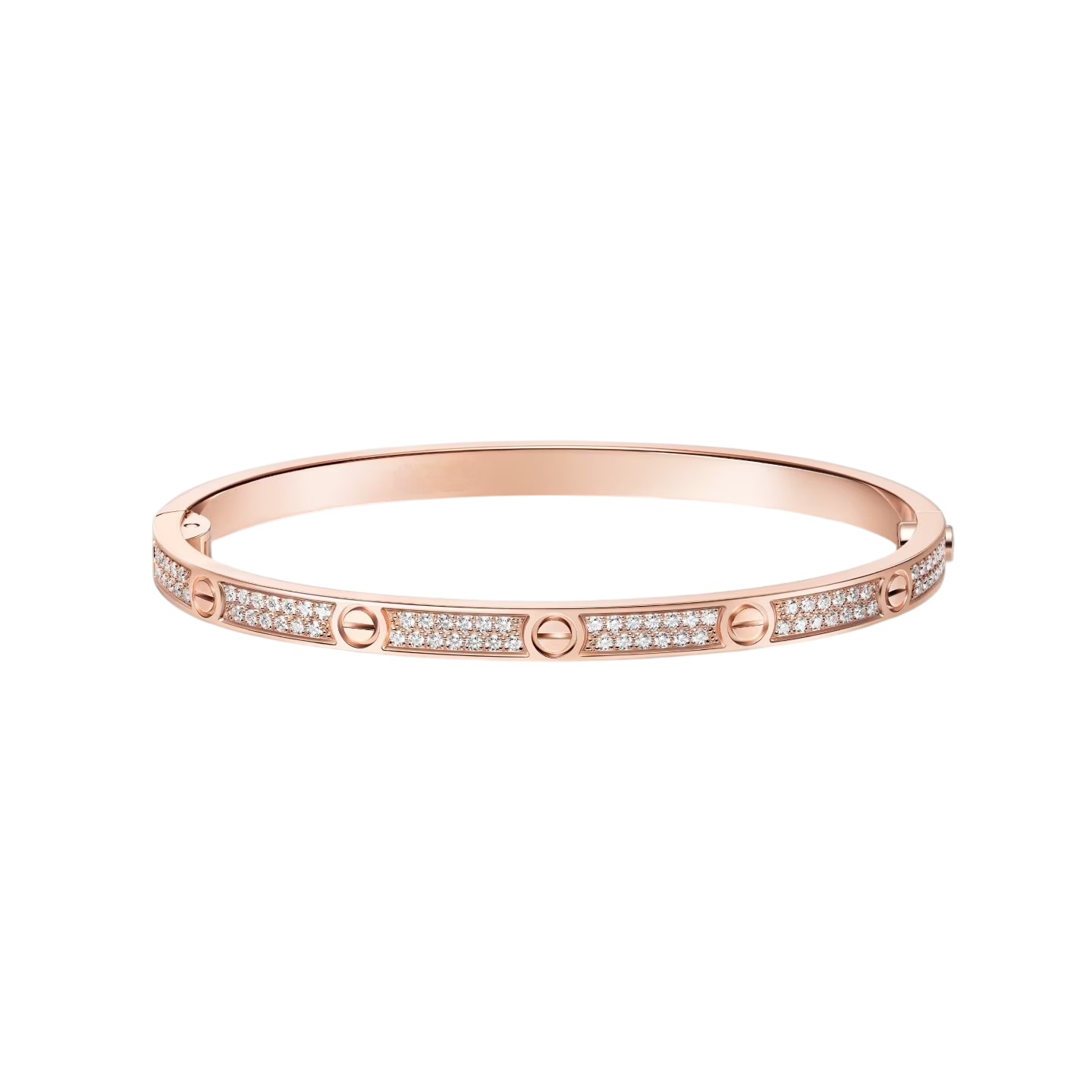 [Saipan]CLASSIC 3.65MM LOVE FULL PAVE BANGLE