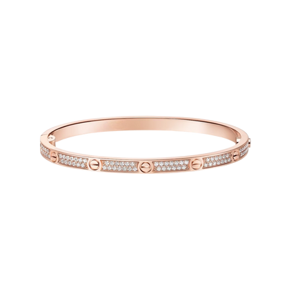 [Saipan]CLASSIC 3.65MM LOVE FULL PAVE BANGLE