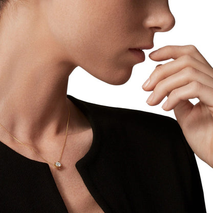 [Saipan]C DE PENDANT DIAMOND NECKLACE