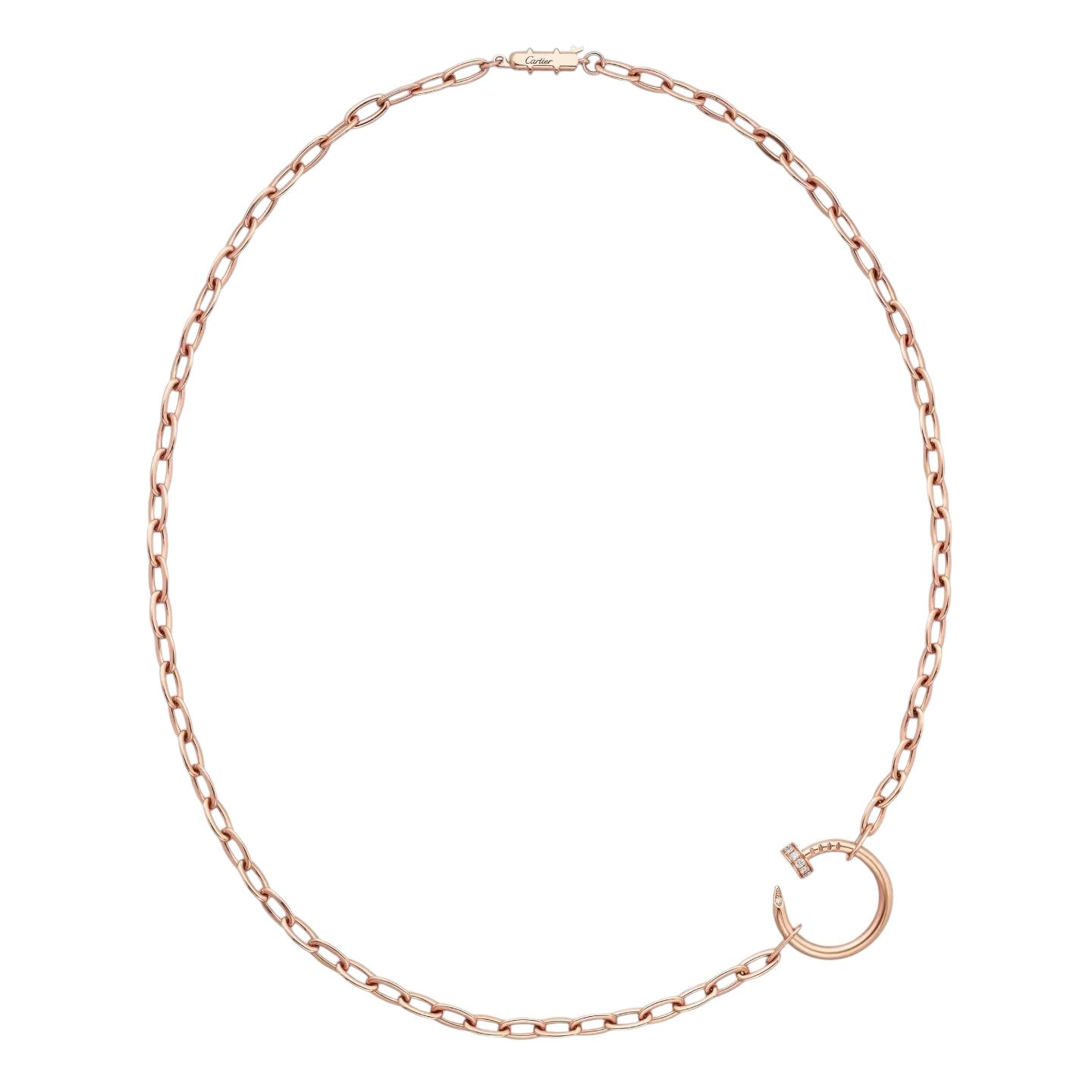 [Saipan]CLOU DIAMOND NAIL PENDANT NECKLACE