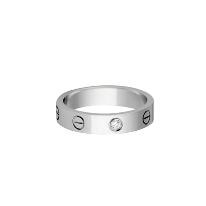 [Saipan]LOVE 4MM 1 DIAMOND RING
