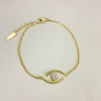 [Saipan]LUCKY EYE PAVÉ-SET DIAMOND BRACELET