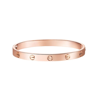 [Saipan]CLASSIC 6.1MM LOVE SINGLE-SCREW CLOSURE BANGLE