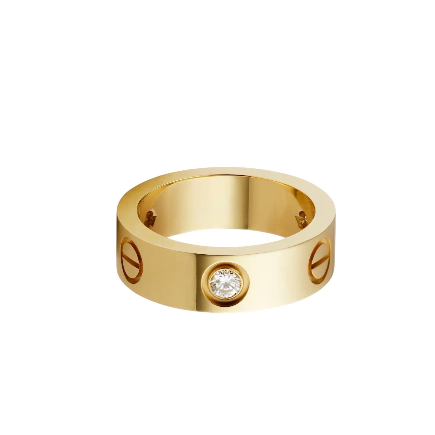 [Saipan]LOVE 5.5MM 3 DIAMONDS RING