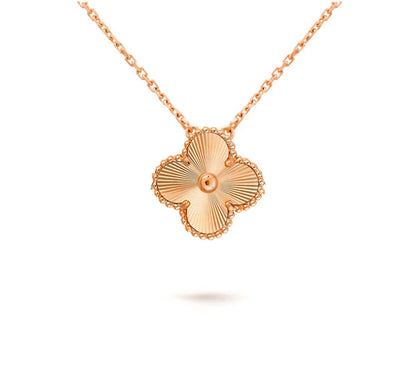 [Saipan]15MM CLOVER FLOWER PENDANT NECKLACE COLLECTION