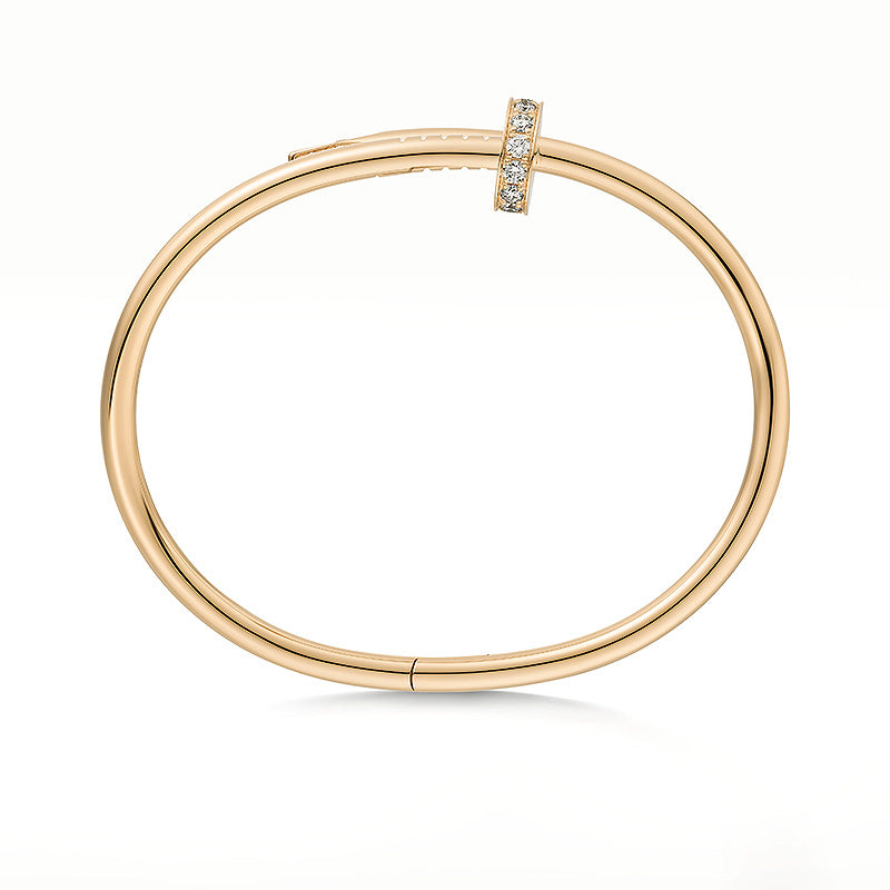 [Saipan]JUSTE UN CLOU 3.5MM CLASSIC DIAMOND BANGLE