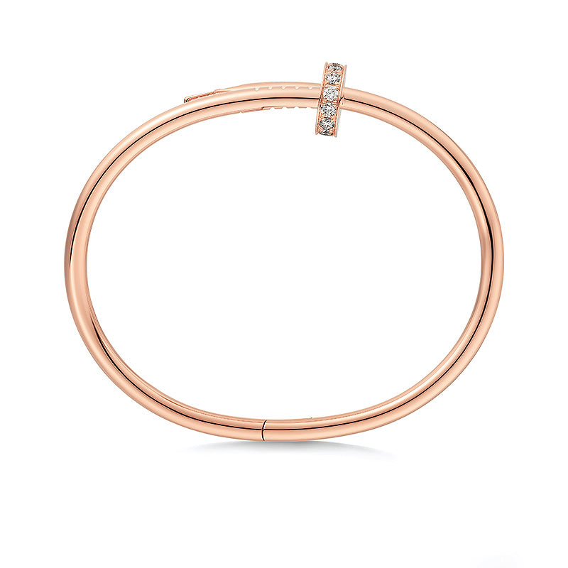[Saipan]JUSTE UN CLOU 3.5MM CLASSIC DIAMOND BANGLE