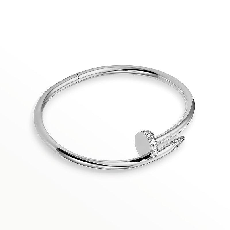 [Saipan]JUSTE UN CLOU 3.5MM CLASSIC DIAMOND BANGLE