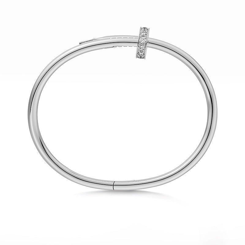 [Saipan]JUSTE UN CLOU 3.5MM CLASSIC DIAMOND BANGLE